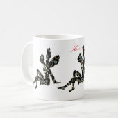 妖精シルエットサンダー_コーブ コーヒーマグカップ (正面左)