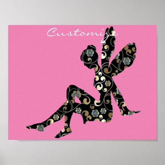 妖精シルエットサンダー_コーブ ポスター (正面)