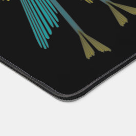 妖精スターズブラックデスクマット デスクマット