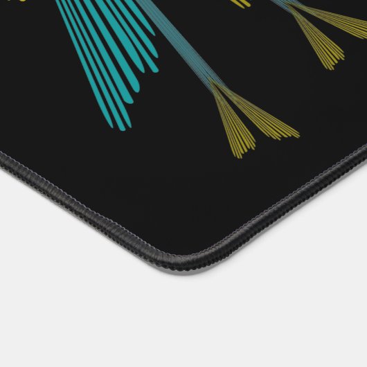 妖精スターズブラックデスクマット デスクマット (コーナー)