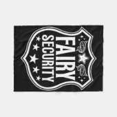 妖精セキュリティ誕生日ハロウィーン衣装キッズボーイ フリースブランケット (正面(横))