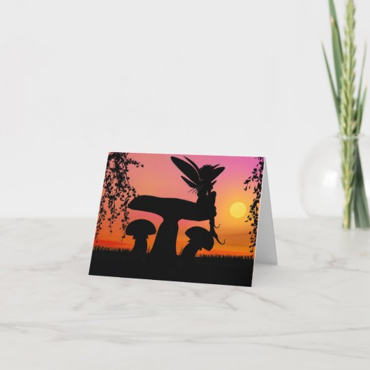 妖精セットノートカード カード (正面)