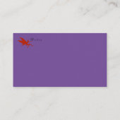 妖精チャクラビジネスロイヤリティカード 名刺 (裏面)