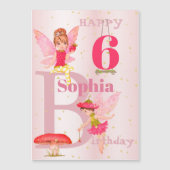 妖精テーマガールピンク金ゴールドチャイルドパーソナルエイジ (正面)