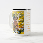 妖精デイジー ツートーンマグカップ (正面左)