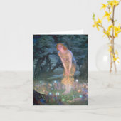 妖精ノートカード カード (黄色い花)