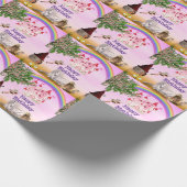 妖精ハッピーバースデー ラッピングペーパー (角)