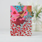 妖精ハート色変更～招待状/ RSVP (スタンド正面)