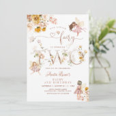 妖精バタフライ・マジカルワイルドフラワー2歳の誕生日 招待状 (スタンド正面)