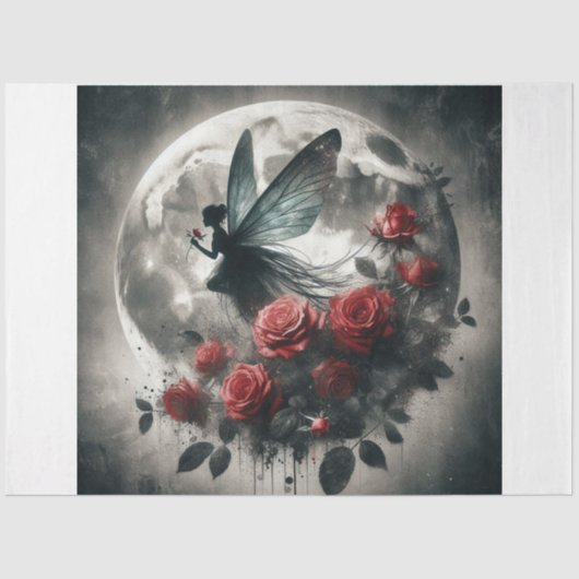 妖精バラ 薄葉紙 (正面)