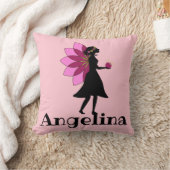 妖精パーソナライズされた クッション (ブランケット)