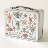 妖精パーソナライズされた メタルランチボックス (裏面)