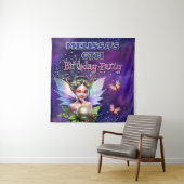 妖精パーティーの装飾背景テーマの女の子たち タペストリー (インサイチュ)