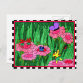 妖精パーティーはがき ポストカード (正面/裏面)