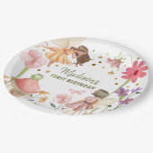 妖精パーティーエンチャントフォレストガーデンフェアリー誕生日 ペーパープレート (アングル)