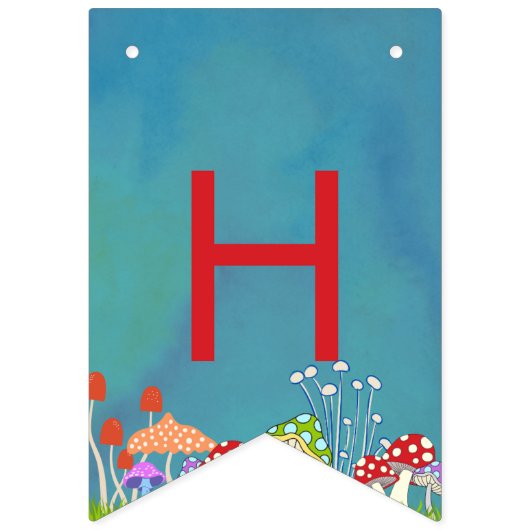 妖精パーティーバンティング国旗のバナー(ハッピーバースデー) バンティングフラッグ (第2の旗)