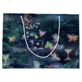 妖精パーティー誕生日 ラージペーパーバッグ (裏面)