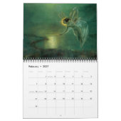 妖精ビクトリアンの絵 カレンダー (2月 2027)