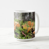 妖精ファンのキノコ – 15オンス。マグ コーヒーマグカップ (正面右)