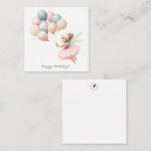 妖精ファンタジー誕生日ノートカード ノートカード (正面/裏面)