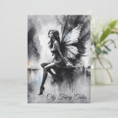 妖精ファンタジー雨の夜の通り夢の世界 招待状 (スタンド正面)