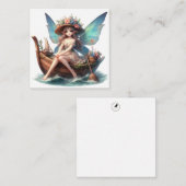 妖精ファンタジー グリーティングカード ノートカード (正面/裏面)