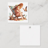 妖精ファンタジー ノートカード (正面/裏面)