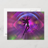 妖精ファンタジー ポストカード (正面/裏面)