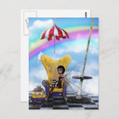 妖精ファンタジー ポストカード (正面/裏面)