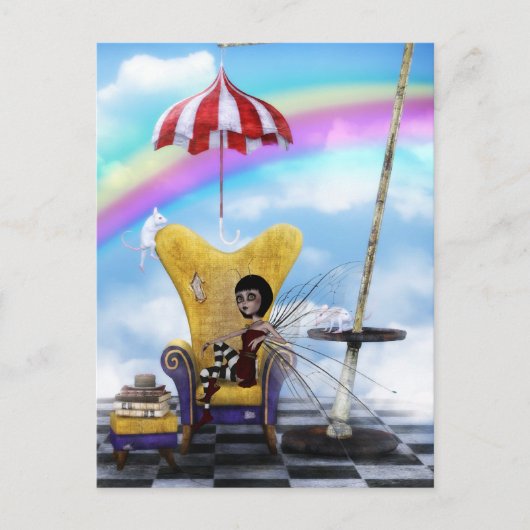 妖精ファンタジー ポストカード (正面)