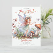妖精ファーストテラコッタマジカルガールズ1st誕生日 招待状 (スタンド正面)