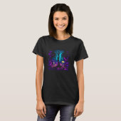 妖精フェイ妖精ダークフォレストforestcore Goblincore Tシャツ (正面フル)