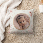 妖精フレーム付きカスタマイズ可能な両面の枕 クッション (ブランケット)