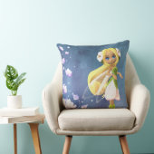 妖精フローラパーソナライズされた名装飾用クッション クッション (椅子)