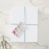 妖精フローラパーティーサンキューユーメッセージカード ギフトタグ (より糸付き)