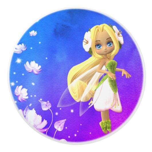 妖精フローラ セラミックノブ (正面)