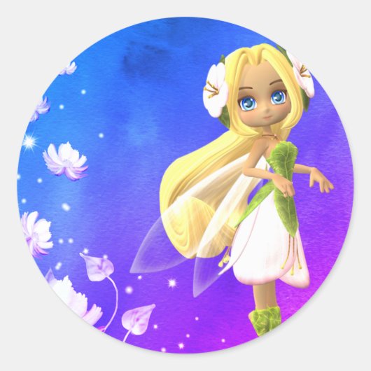 妖精フローラ ラウンドシール (正面)