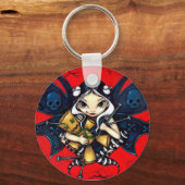 「妖精ブードゥー」キーチェーン キーホルダー (正面)