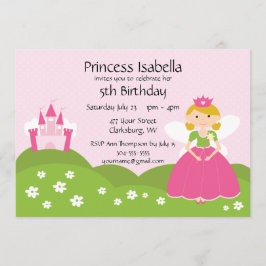 妖精プリンセスの誕生日 招待状
