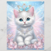 妖精プリンセスキッテンスクラップブック紙 (裏面)