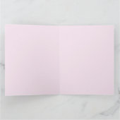 妖精プリンセスパーティーマジカル誕生日バッシュ カード (内部)