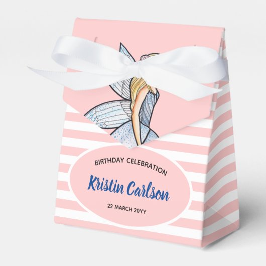 妖精プリンセスブライドドレスファッションイラストレーション フェイバーボックス (正面サイド)