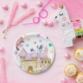 妖精プリンセスマジカルキャッスル ペーパープレート (パーティー)