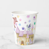 妖精プリンセスマジカルキャッスル 紙コップ (裏面)