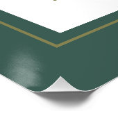 妖精プリンセス魔法ティーモノグラム感動的 ポスター (コーナー)