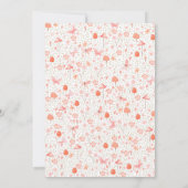 妖精プリンセス魔法少女の誕生日パーティー 招待状 (裏面)