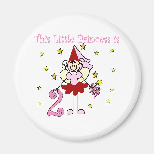 妖精プリンセス2nd誕生日 マグネット (正面)