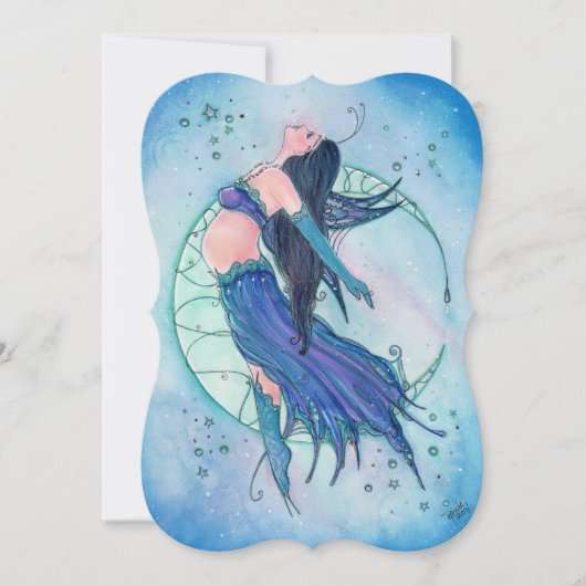 妖精ベビーシャワー招待状バイルネLラヴォワ 招待状 (正面)