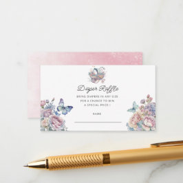 妖精ベビーベビーカーおむつラッフルチケット エンクロージャーカード