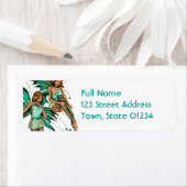 妖精ペアの宛名ラベル ラベル (インサイチュ)